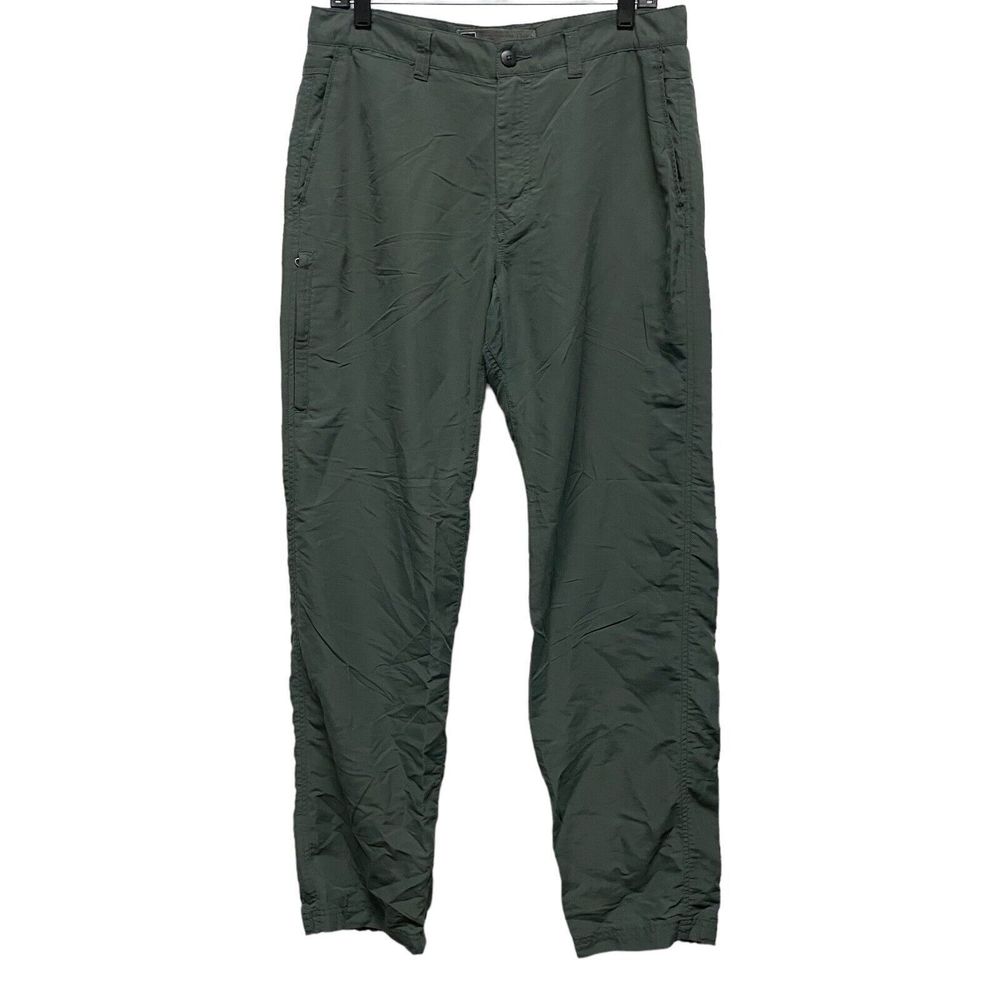 REI Hiking Mens Cargo Pants 34W X‎ 34L Gray Lightweight Travel Outdoor Pants